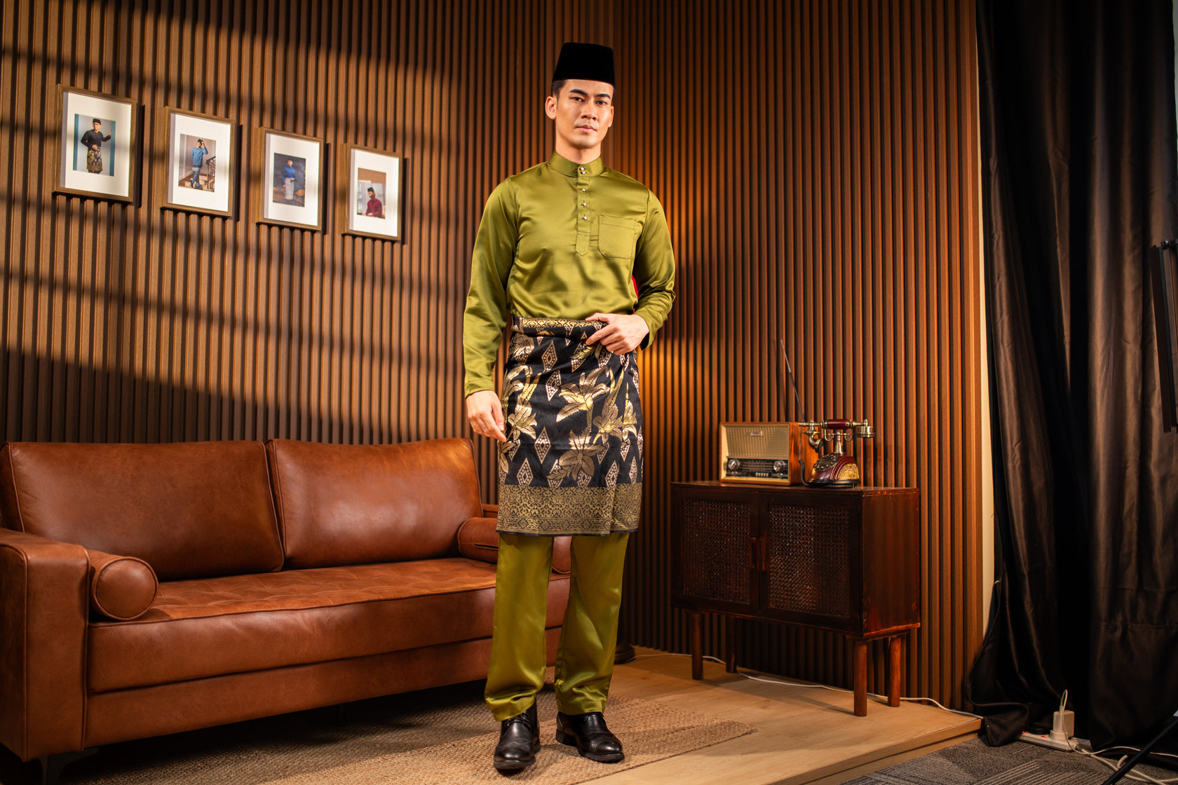 Aiman #206 Olive Green